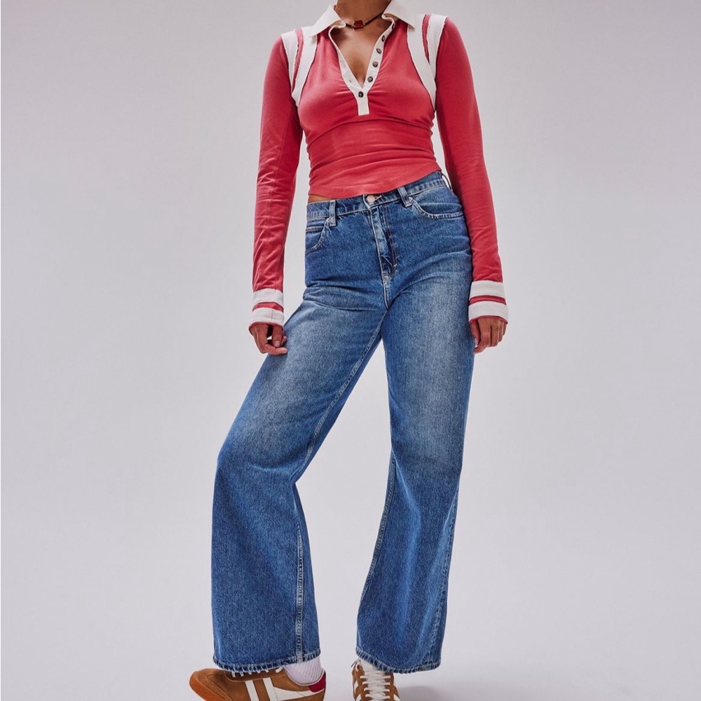 We The Free Tinsley Baggy High-Rise Jeans
